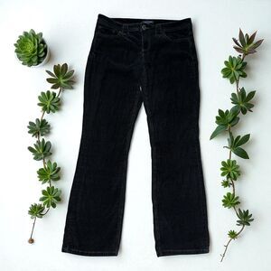 Tommy Hilfiger Women’s Size 8 Corduroy Pants Black Mid Rise 32x31 Classic Y2K